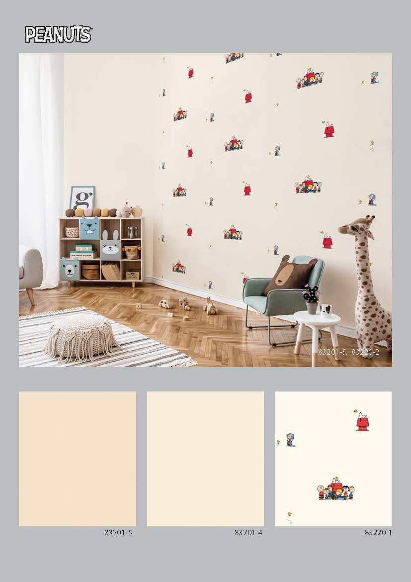 Peanuts Collection – Playful Kids’ Wallpapers by Varenyam Architecture and Design
