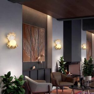 Aurelia Shell Wall Sconce by varenyam