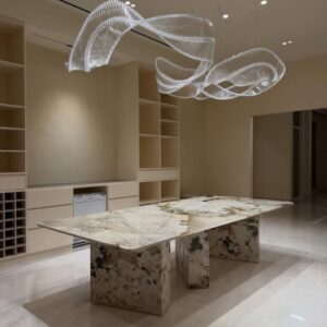 Ethereal Wave Chandelier By Varenyam