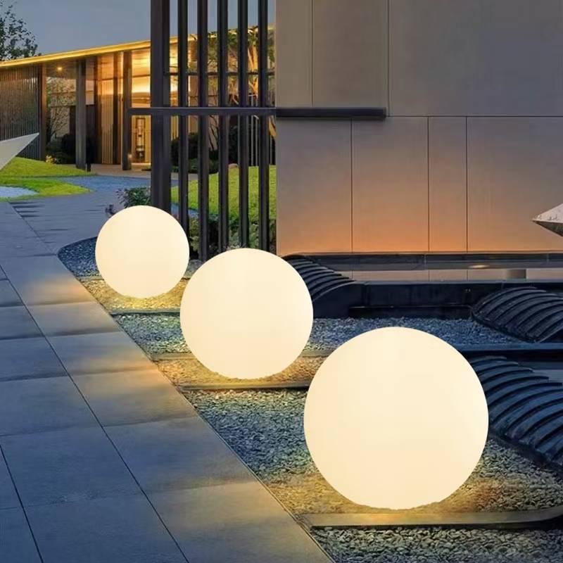 LumaSphere Outdoor LED Globe Light By Varenyam-400mm - Image 2