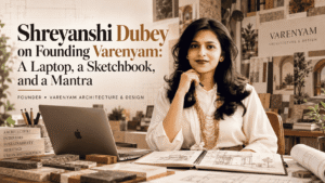 Shreyanshi Dubey on Founding Varenyam: A Laptop, a Sketchbook, and a Mantra